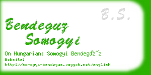 bendeguz somogyi business card